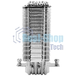 Кулер для процессора Thermalright Burst Assassin 120 SE черный/серебристый (4-pin PWM, 148мм, Al/Cu, 6x6мм, 1x120мм, 66.17CFM, 25.6dBA, 1550RPM, S: 1851/1700/1200/115X, AM5/AM4)