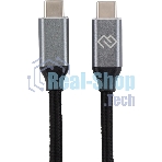 Кабель Digma D-Type-C-USB3.2-3m D-TYPE-C-USB3.2-100W-4K-3M 3м черный