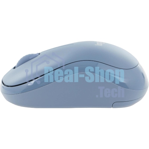Мышь беспроводная Logitech M221 голубой, 1000 dpi, радиоканал, USB, кнопки - 3