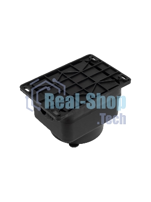 Колодка MultiSet 1х розетка 2К+З 16А/250В IP44 каучуковая черн. SE MST4003BK