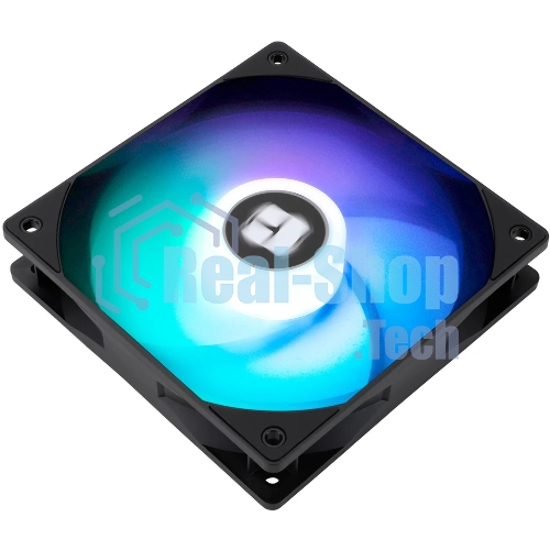 Кулер для корпуса Thermalright TL-C12RB-S V2 Reverse (120x120x25mm, 4-pin PWM, ARGB, 58CFM, 25.6dBA, 1500RPM, черный)