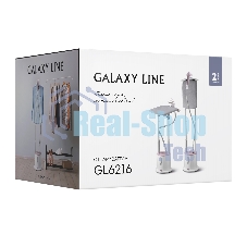 Отпариватель Galaxy Line GL 6216 белый/розовый, 2200 Вт, 46 г/мин, 1700 мл