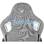 Кресло Knight Outrider серый, ткань, 120 кг, механизм качания