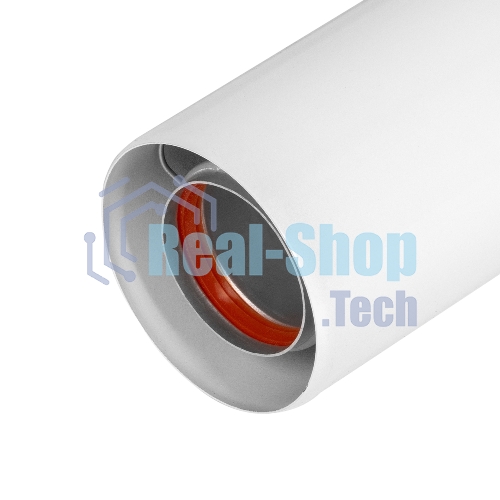 Удлинитель коаксиального дымохода раструбн. Royal Thermo 60/100, 250 мм