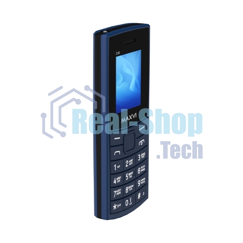 Мобильный телефон Maxvi C40 синий