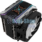 Кулер ALSEYE CPU COOLER i600 Pro-B(USA) AS.01.10.0016 черный 120мм алюминий+медь 2300rpm 35.3db 4-pin 300W 160мм