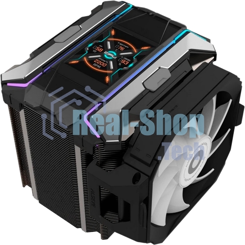 Кулер ALSEYE CPU COOLER i600 Pro-B(USA) AS.01.10.0016 черный 120мм алюминий+медь 2300rpm 35.3db 4-pin 300W 160мм
