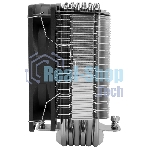 Кулер для процессора Thermalright Burst Assassin 120 SE черный/серебристый (4-pin PWM, 148мм, Al/Cu, 6x6мм, 1x120мм, 66.17CFM, 25.6dBA, 1550RPM, S: 1851/1700/1200/115X, AM5/AM4)