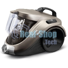 Пылесос Tefal TW3786RA серый/черный, 750/2100 Вт, уборка сухая, пылесборник контейнер 1,5 л