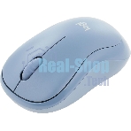 Мышь беспроводная Logitech M221 голубой, 1000 dpi, радиоканал, USB, кнопки - 3