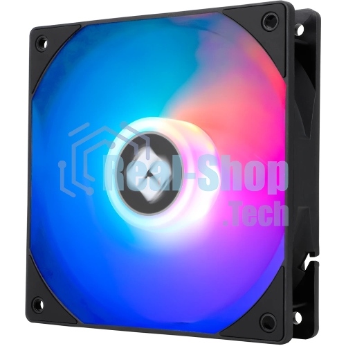 Кулер для корпуса Thermalright TL-C12RB-S V2 Reverse (120x120x25mm, 4-pin PWM, ARGB, 58CFM, 25.6dBA, 1500RPM, черный)