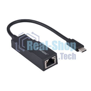 Сетевой адаптер Ethernet Gembird A-CM-LAN-01 USB C-type - Fast Ethernet adapter