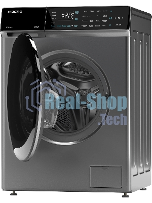 Стиральная машина HIBERG i-DDQ9 - 612 Sd серая, загрузка фронтальная 6кг, 1200 об/мин., класс: A+++
