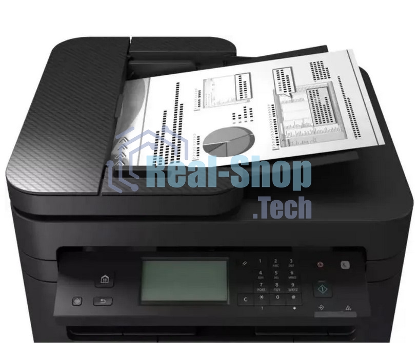 МФУ лазерное Canon i-Sensys MF275dw (5621C001), A4, ч/б, печ. 29 стр/мин., скан. до 20 стр/мин (ч/б) 15 стр/мин (цвет), 2400 x 600 dpi (печать) 600x600dpi (скан.), USB, RJ-45, Wi-Fi, Air Print, Mopria