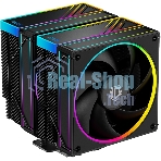 Устройство охлаждения(кулер) ID-Cooling Frozn A620 ARGb черный 120мм алюминий+медь 2000rpm 30db 4-pin 270W 154мм