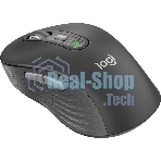Мышь беспроводная Logitech M750 графитовый, 4000 dpi, радиоканал, Bluetooth, USB, кнопки - 5