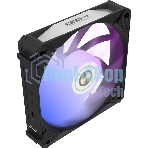 Вентилятор для корпуса Alseye i12B-K10 черный, 120 мм, 1800 об/мин, 33.2 дБ, 4 pin