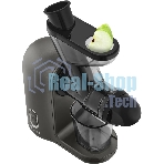 Соковыжималка Vitek VT-3715 чёрный, шнековая горизонтальная, 300 Вт, 280 мл, электронное, реверс