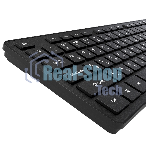 Клавиатура беспроводная Maxvi KWS-01 черный