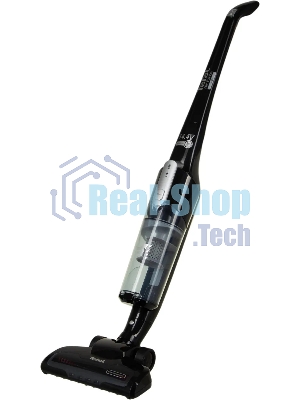 Пылесос вертикальный Tefal TY6545RH черный, питание от аккумулятора, уборка сухая, пылесборник 0.65 л