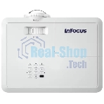 Проектор INFOCUS IN0024ST DLP, XGA, 3800 lm, 30 000:1, 0.62:1, 2xHDMI 1.4, VGA in/out, S-Video, 3.5мм in/out, USB-A, RS-232, лампа 15 000ч.(ECO mode), 10W, 27дБ, 2,9 кг, БЕЛЫЙ