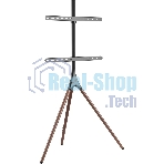 Подставка для телевизора Cactus CS-ST1246BKWN черный/орех, 45