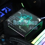 Водяное охлаждение для процессора Thermalright Hyper Vision 360 (360mm, LED, Black, ARGB/Fans: 3x120mm, 69CFM, 27dBA, 2150RPM/Pump height 68mm, 6400RPM, Rad thickness 27mm/S: 1700, 1200, 1851, 115X, 2011, 2066, AM5, AM4)