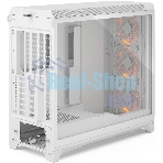 Корпус Fractal Design Meshify 3 XL White RGB TG Clear Tint, Midi-Tower, белый, 3 x 140 мм