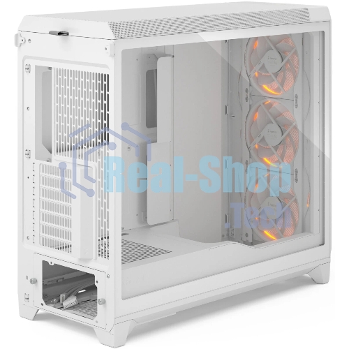 Корпус Fractal Design Meshify 3 XL White RGB TG Clear Tint, Midi-Tower, белый, 3 x 140 мм