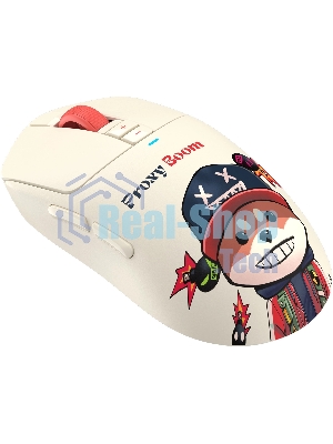 Мышь беспроводная/проводная A4Tech Bloody R72 Ultra Duo Proxy Boom бежевый, 20000 dpi, USB Type-A/Type-C, радиоканал, кнопки-7