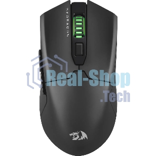Мышь проводная игровая Redragon FYZU черная (USB, Pixart P3395, Huano, 6 кн., 26000 Dpi, RGb подсветка)