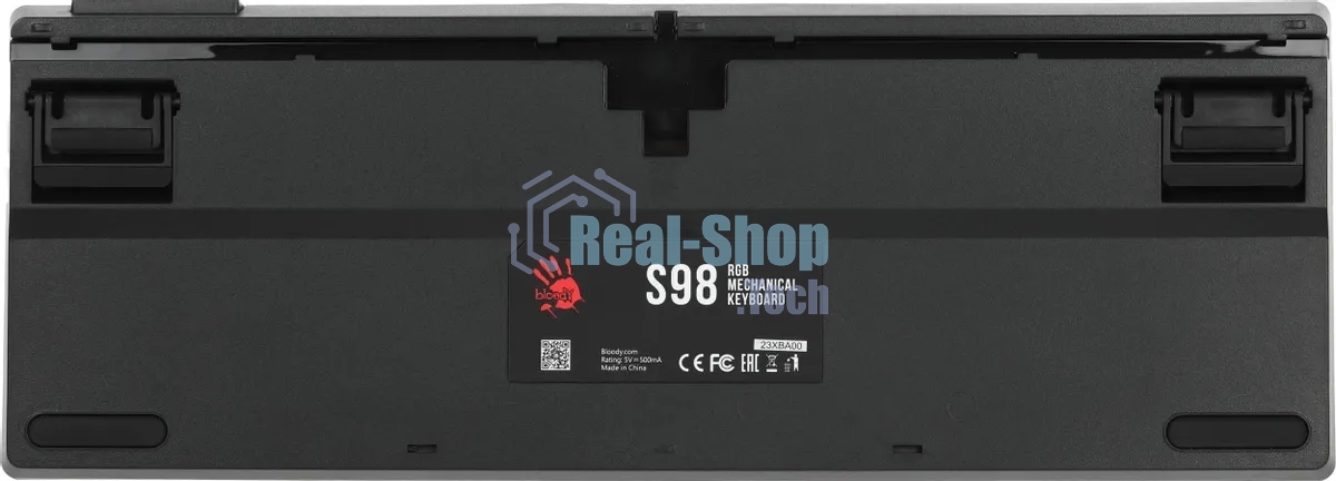 Клавиатура проводная A4Tech Bloody S98 (S98 RED) USB черный/красный