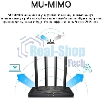 Роутер беспроводной TP-Link Archer C80 AC1900 10/100/1000BASE-TX черный