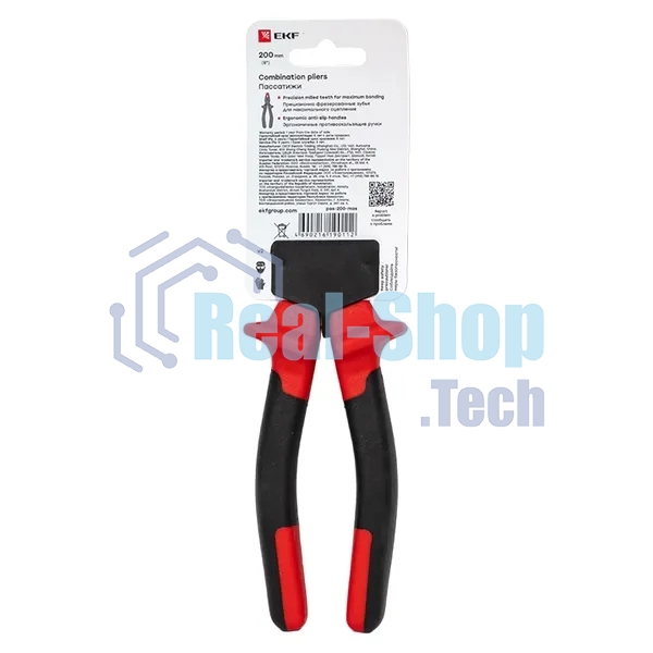 Пассатижи EKF pas-200-mas 200 мм Master Basic