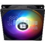 Кулер для корпуса Thermalright TL-C12RB-S V2 Reverse (120x120x25mm, 4-pin PWM, ARGB, 58CFM, 25.6dBA, 1500RPM, черный)