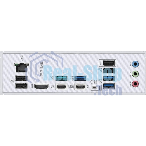Материнская плата ASUS PRIME X870-P, AM5, AMD X870, 4xDDR5, 2xSATA, 4xM.2, 1xPCIe 5.0 x16, 2xPCIe 4.0 x1, 1xHDMI, 2xUSB-C, 1x 2.5Gb LAN, 4xUSB-A 3.2 Gen 1, 1xUSB-A 3.2 Gen 2, 4xUSB-A 2.0, 3x3.5 мм, 7.1, ATX