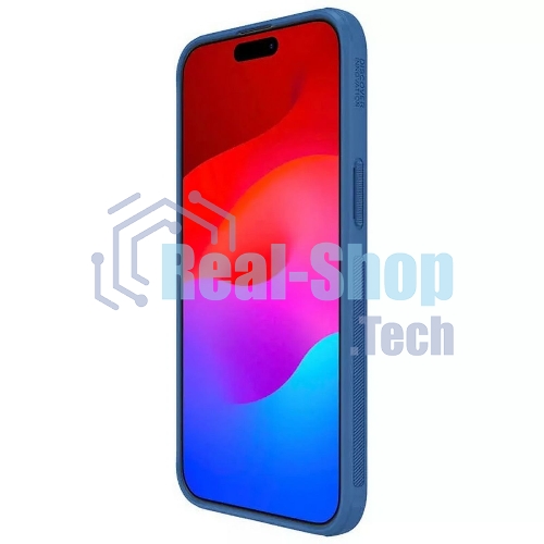 Чехол Super Frosted Shield Pro, синий, (AP IP15 Pro Max)