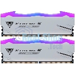 Оперативная память Patriot Viper Xtreme 5, DDR5, 48GB (2x24GB), 8000MHz, CL38, DIMM, с радиаторами, RGB, серебристый