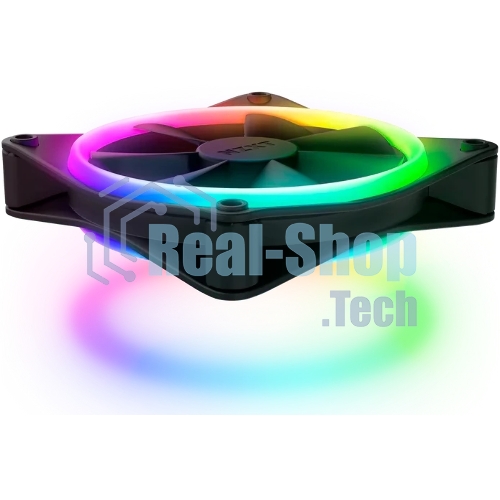 Вентилятор для корпуса Case Cooler NZXT F120 RGb DUO Triple Pack (120x120x25мм, 4-pin PWM, RGb, 48.58CFM, 29dBA, 1800RPM, белый, 3pcs)