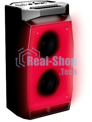 Колонка портативная Ural Молния 900 черный 90W 2.0 BT/3.5Jack 4000mAh