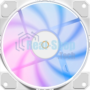 Кулер для процессора Ocypus Beta F12 WH ARGB, 120x120x25мм, 4-PIN PWM, 800-1600 RPM, 29 DBA MAX, HYDRO BEARING
