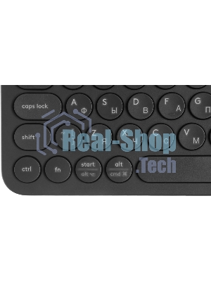 Клавиатура Logitech K380 беспроводная, Bluetooth, серый