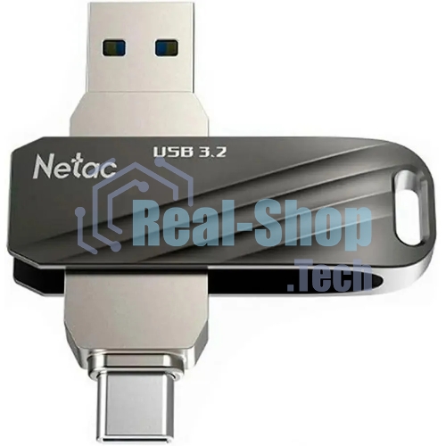 Флешка USB Netac US11 128Gb USB 3.0+TypeC Dual Flash