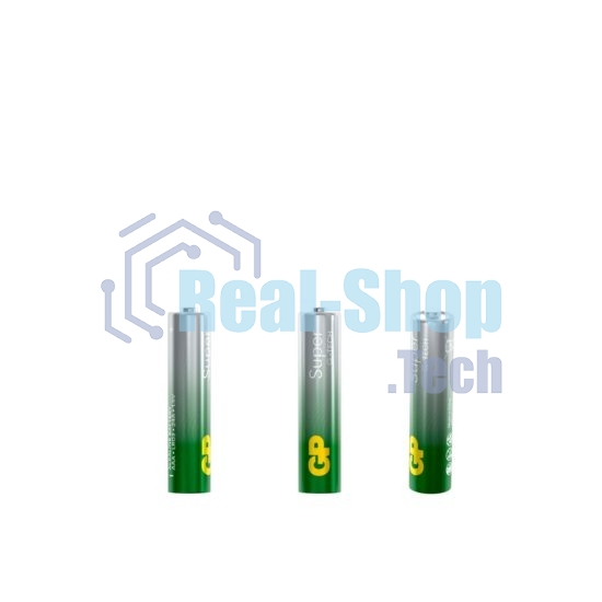 Алкалиновые батарейки GP Super Alkaline G-Tech 24А ААA - 40 шт. в пленке