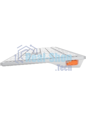 Клавиатура беспроводная A4Tech Fstyler FBX50C, USB, Bluetooth/Радиоканал, белый
