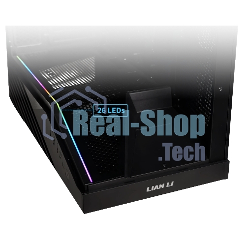 Компьютерный корпус Lian-Li V100 черный без БП ATX 9x120мм 6x140мм 2xUSB3.0 1xUSB3.1 audio bott PSU