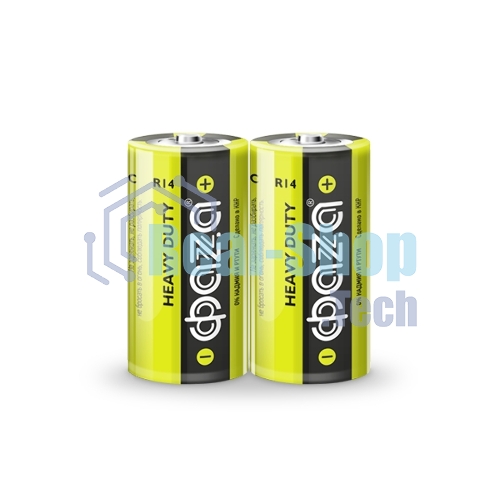 Элемент питания солевой R14 Heavy Duty Shrink-2 (уп.2шт) ФАZА 4895205002234, 1.5 В