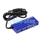 USB-концентратор Smartbuy (SBHA-6810-B) 4 порта синий