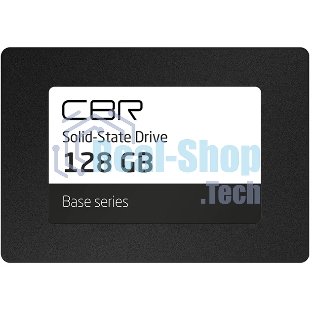Накопитель SSD CBR Base SSD-128GB-2.5-BS24b, 128Gb, SATA III, 2.5