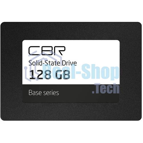 Накопитель SSD CBR Base SSD-128GB-2.5-BS24b, 128Gb, SATA III, 2.5